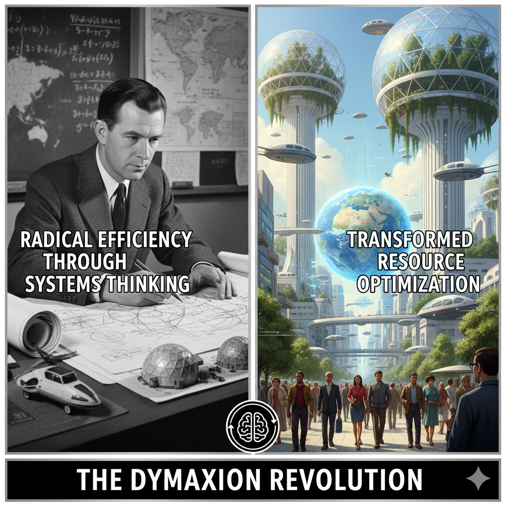 The Dymaxion Revolution: How Buckminster Fuller's Radical Efficiency Through Systems Thinking Transformed Resource Optimization 1 image 140